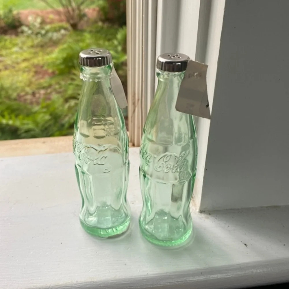 Coke Bottle Salt & Pepper Shakers